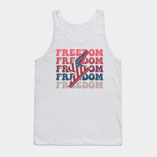 Freedom Freedom Freedom Tank Top